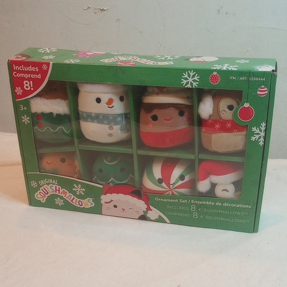 Squishmallows Festive Ornament Collection, New 2023